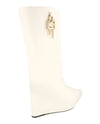 Givenchy G-Lock Leather Wedge Boots Footwear - Tophatter Daily Deals