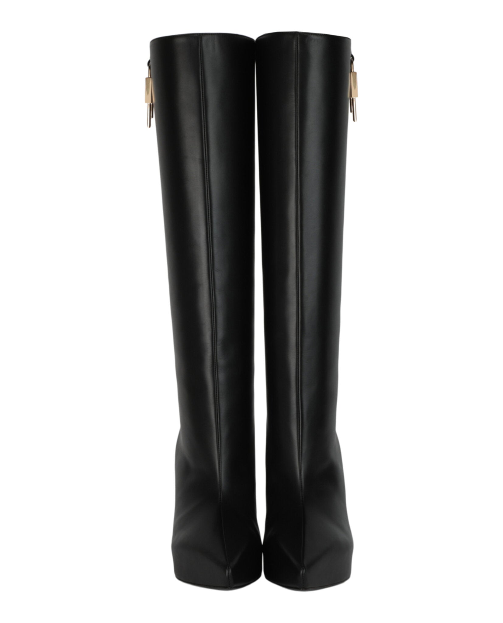 Givenchy G-Lock Knee-High Wedge Boots Footwear - Tophatter Daily Deals