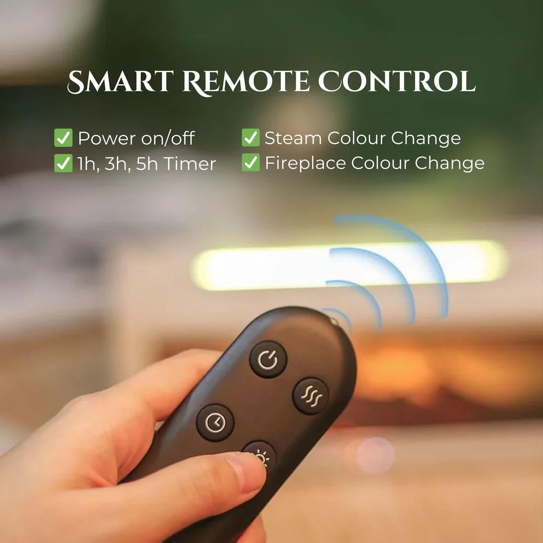 FirePlace Humidifier - Tophatter Daily Deals