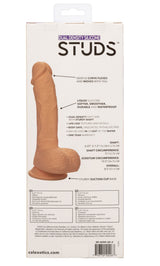 Dual Density Silicone Studs 6.25 Inch / 16 cm Ivory Realistic Flexible Design with Suction Cup Base > Dildos > Realistic Dildos - Tophatter Daily Deals