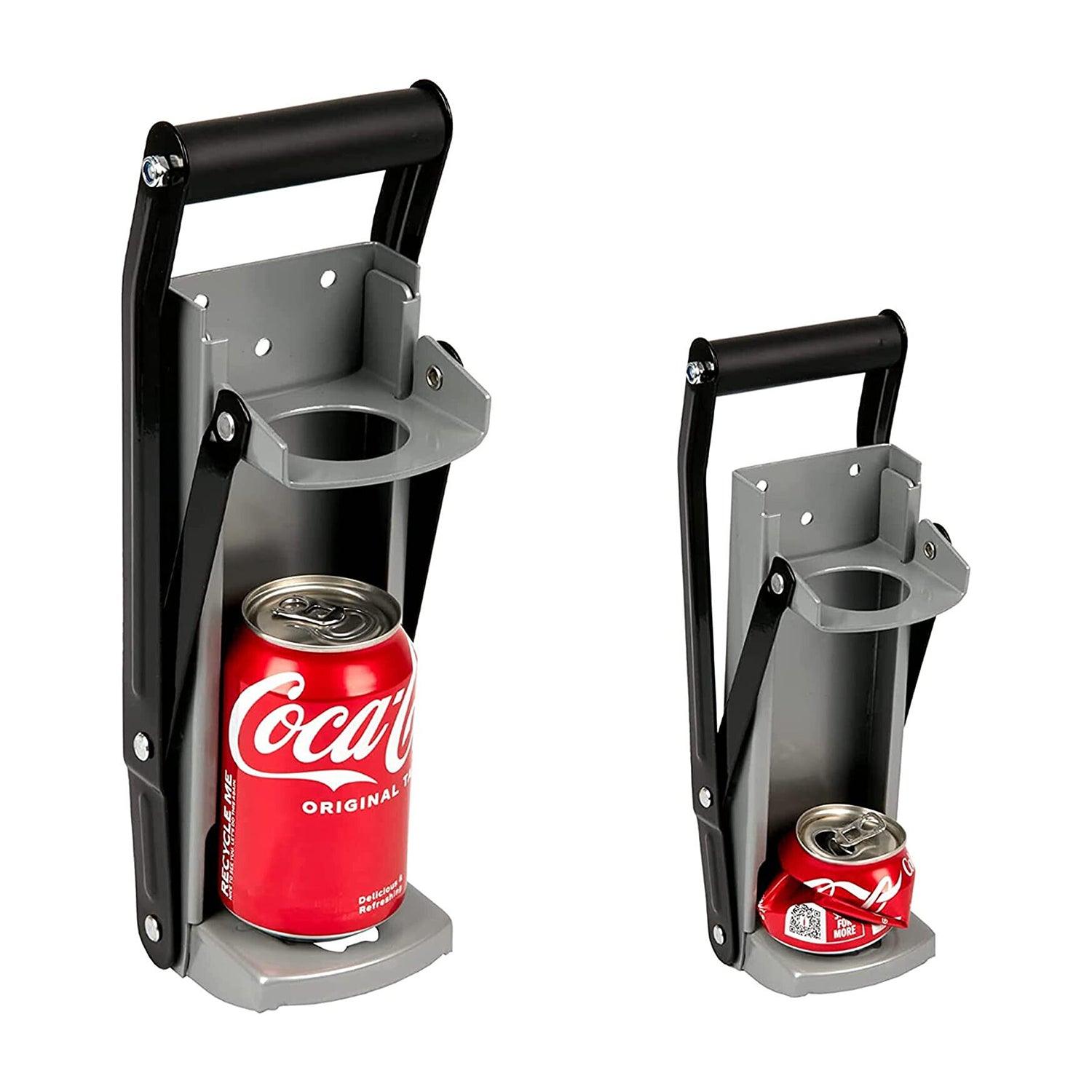 Best Can Crusher Uk - Large Beer Tin Can Crusher Wall Mounted Recycling Tool Bottle Opener Apparel & Accessories - Tophatter Daily Deals