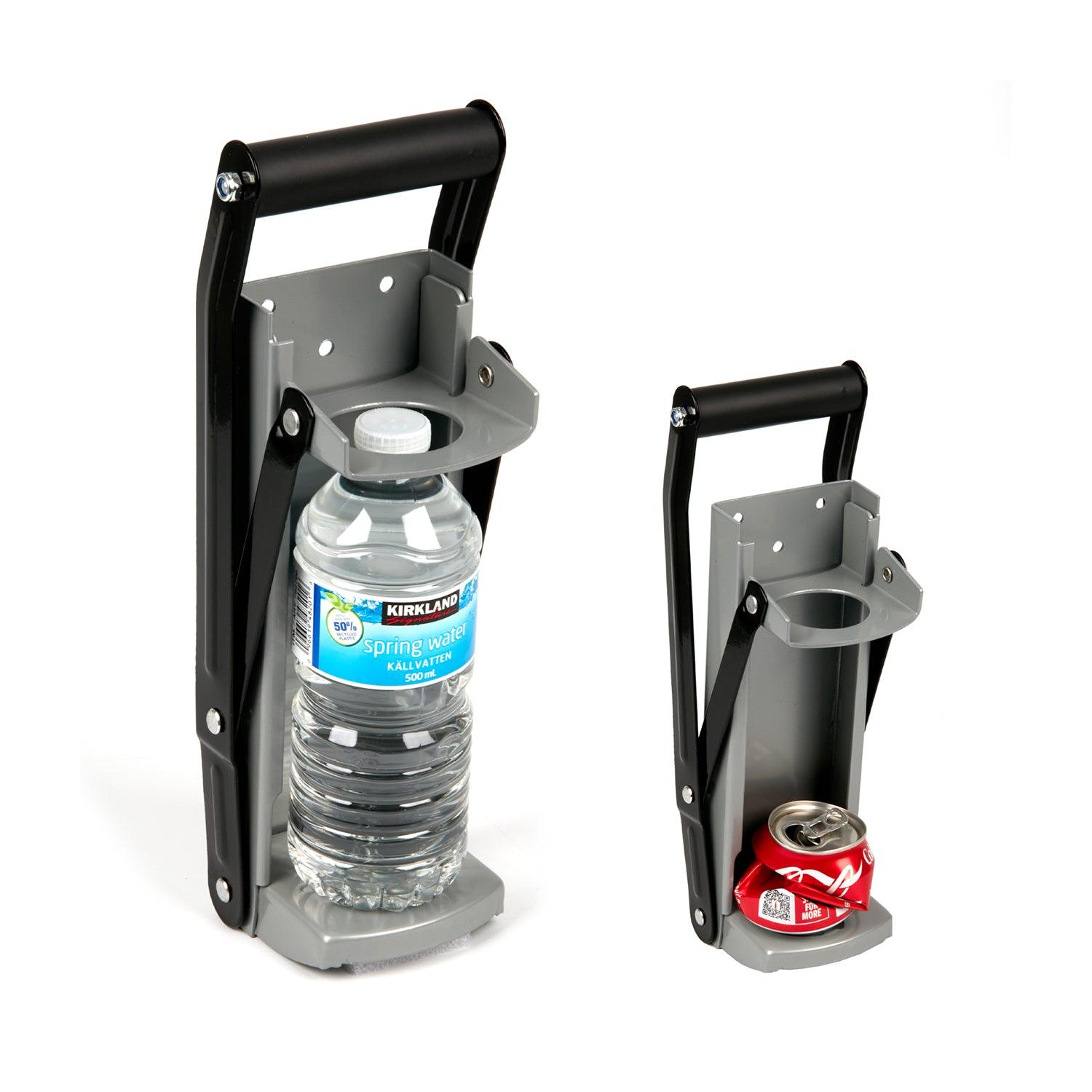 Best Can Crusher Uk - Large Beer Tin Can Crusher Wall Mounted Recycling Tool Bottle Opener Apparel & Accessories - Tophatter Daily Deals