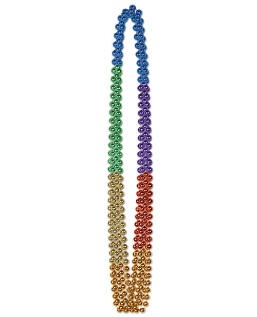 Rainbow Beads - Pack of 6 Party Supplies - Tophatter Daily Deals