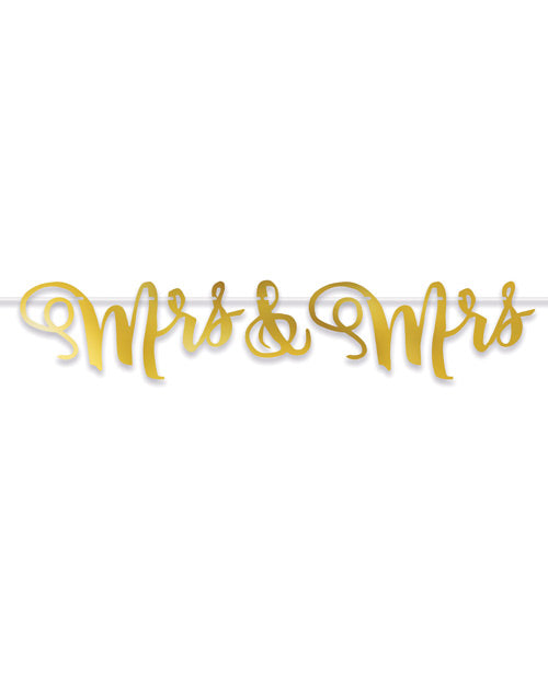 Mrs & Mrs Streamer Party Supplies - Tophatter Daily Deals