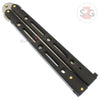 JUMBO 5 Hole Butterfly Knife Giant 10" Balisong - 6 colors Knife-Balisong - Tophatter Daily Deals
