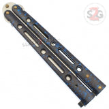 JUMBO 5 Hole Butterfly Knife Giant 10" Balisong - 6 colors Knife-Balisong - Tophatter Daily Deals