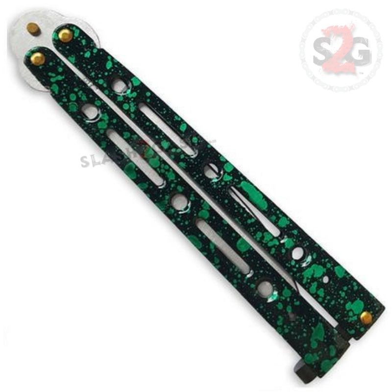 JUMBO 5 Hole Butterfly Knife Giant 10" Balisong - 6 colors Knife-Balisong - Tophatter Daily Deals