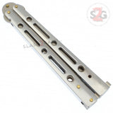 JUMBO 5 Hole Butterfly Knife Giant 10" Balisong - 6 colors Knife-Balisong - Tophatter Daily Deals