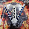 TheONE Butterfly Knife 440C Channel Balisong w/ Spring Latch - 5 Blades Knife-Balisong - Tophatter Daily Deals