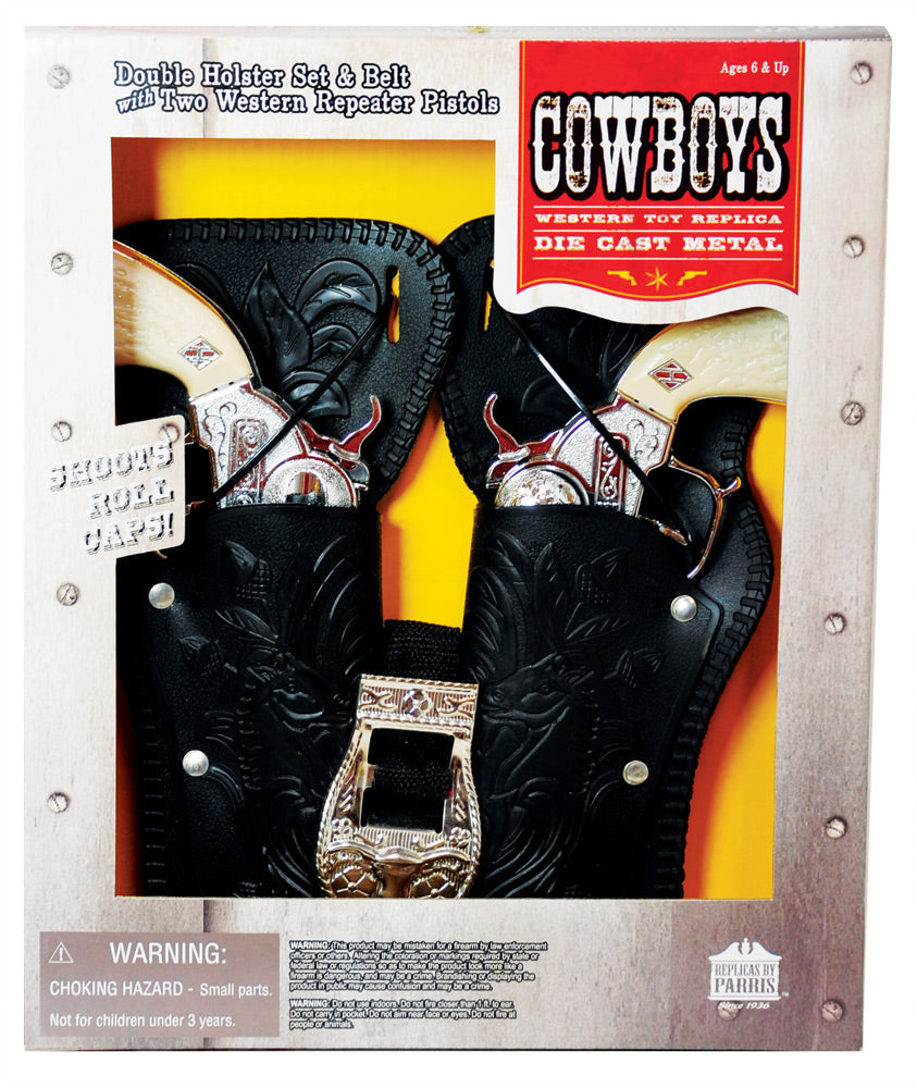 Gun Set Child Double Costume Accessories - Tophatter Daily Deals