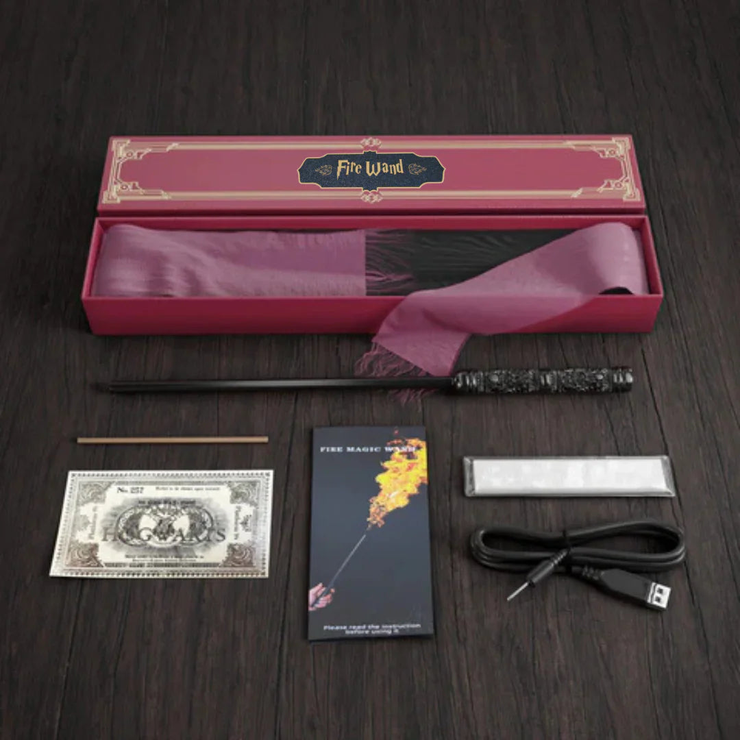 Harry Potter Wand That Shoots Fire Snape Wand Replica - Tophatter Daily Deals