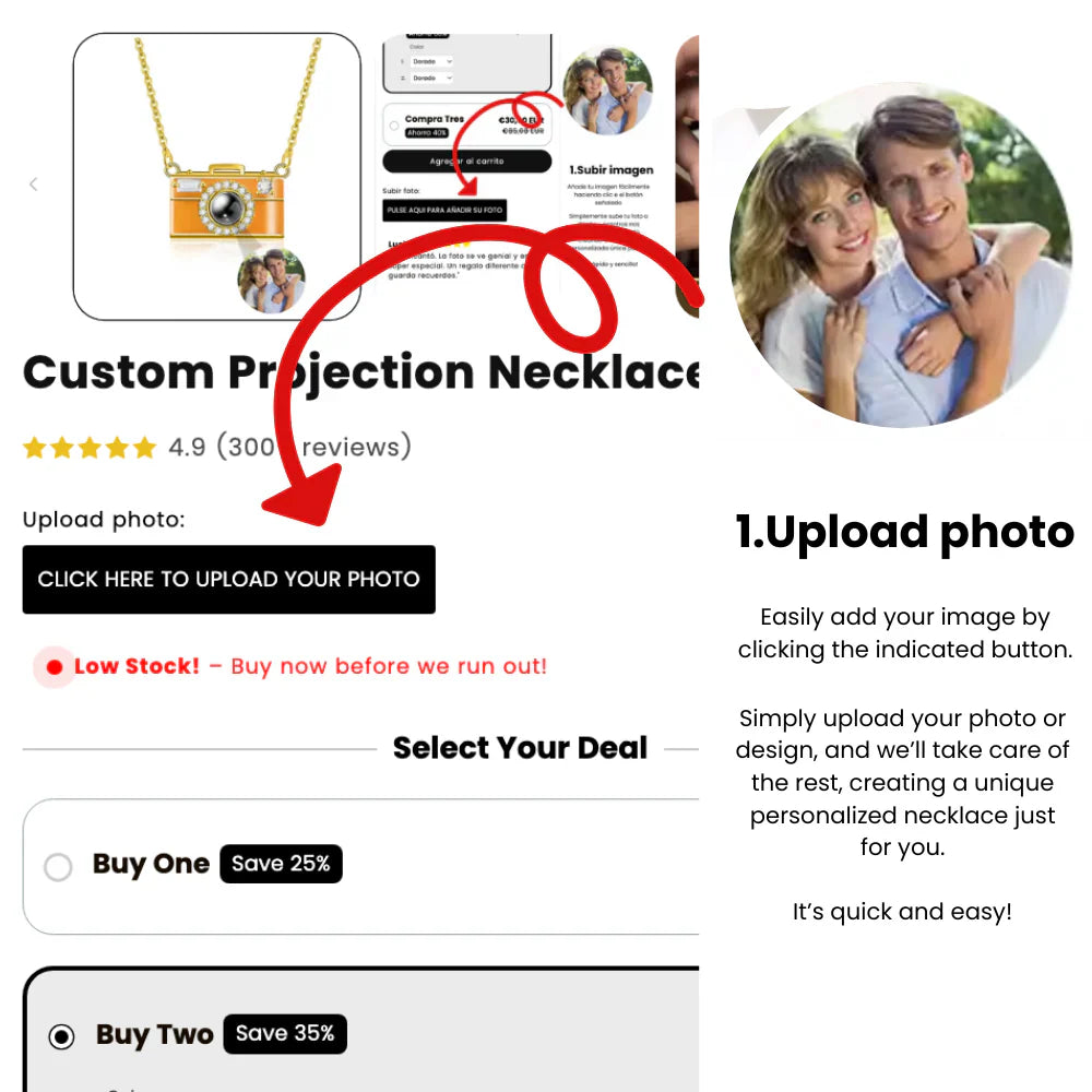Camera Necklace - Tophatter Daily Deals