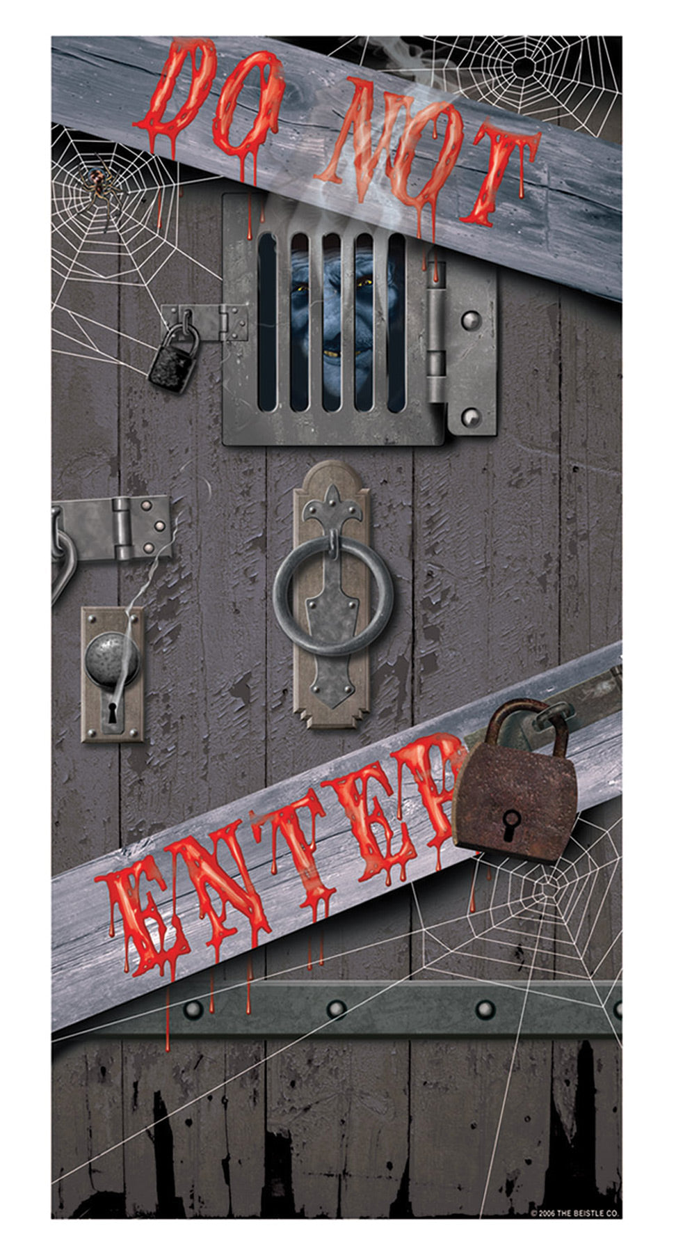 Spooky Halloween Door Cover Halloween Door Decorations - Tophatter Daily Deals
