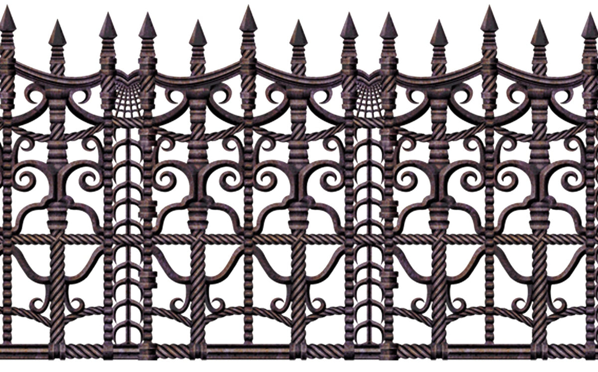 Creepy Fence Border Halloween Props & Displays - Tophatter Daily Deals