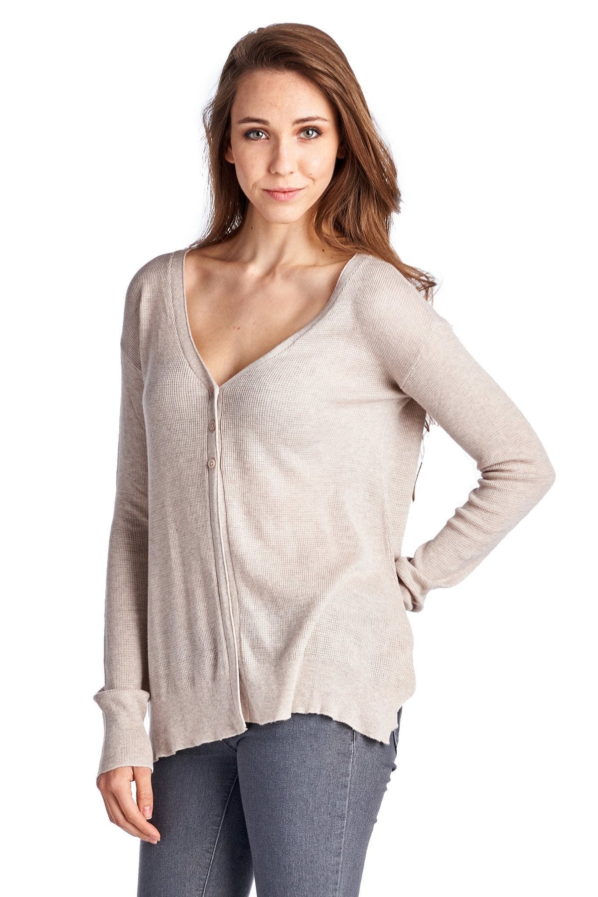 Women's Thermal Cardigans Cardigan - Tophatter Daily Deals