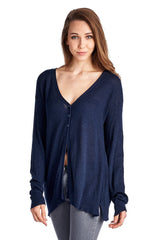 Women's Thermal Cardigans Navy 18 Cardigan - Tophatter Daily Deals