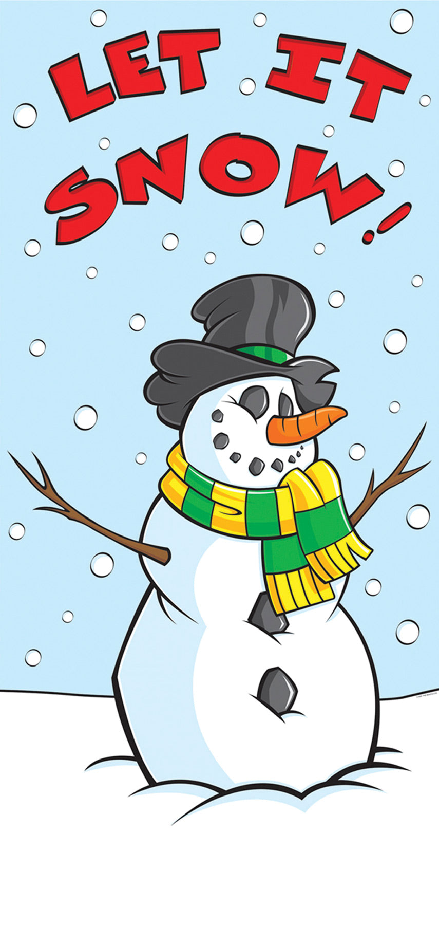 Winter Door Cover Halloween Door Decorations - Tophatter Daily Deals