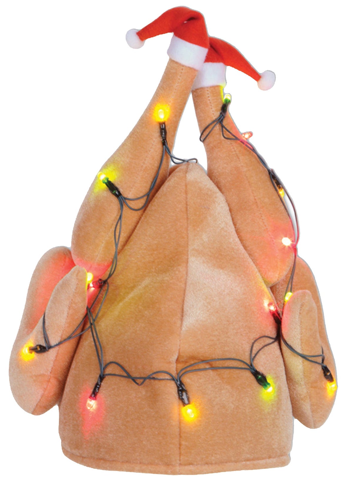 Light-Up Christmas Turkey Hat Christmas Decorations & Props - Tophatter Daily Deals