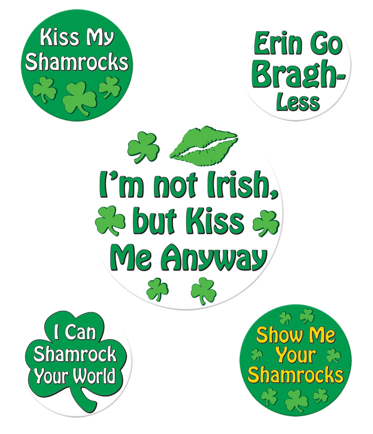 St. Patrick's Funny Party Button – Tophatter's Inc.