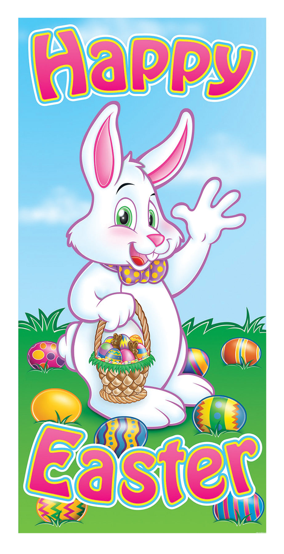 Easter Door Cover Halloween Door Decorations - Tophatter Daily Deals
