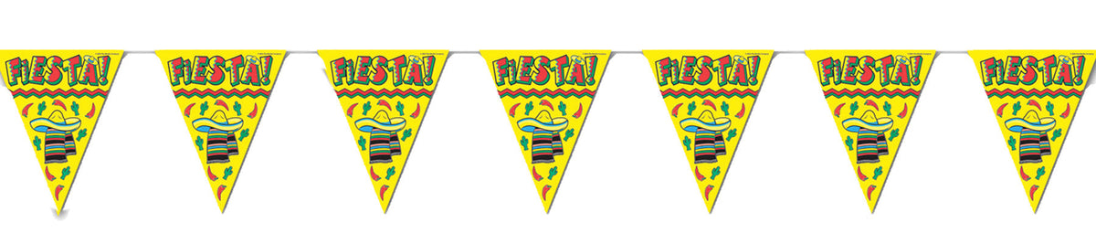 Fiesta! Pennant Banner Halloween Party Banners - Tophatter Daily Deals
