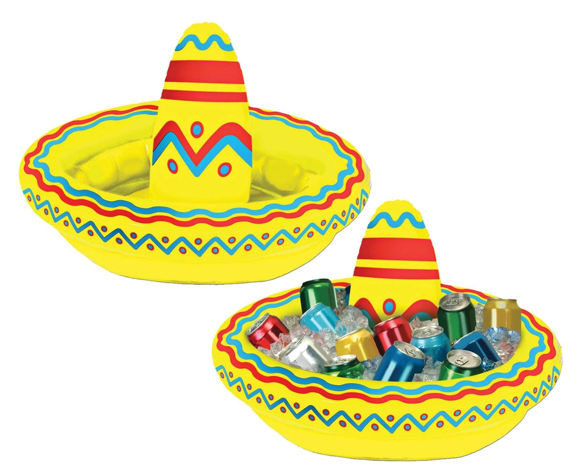 Inflatable Sombrero Cooler Halloween Inflatable Decorations - Tophatter Daily Deals