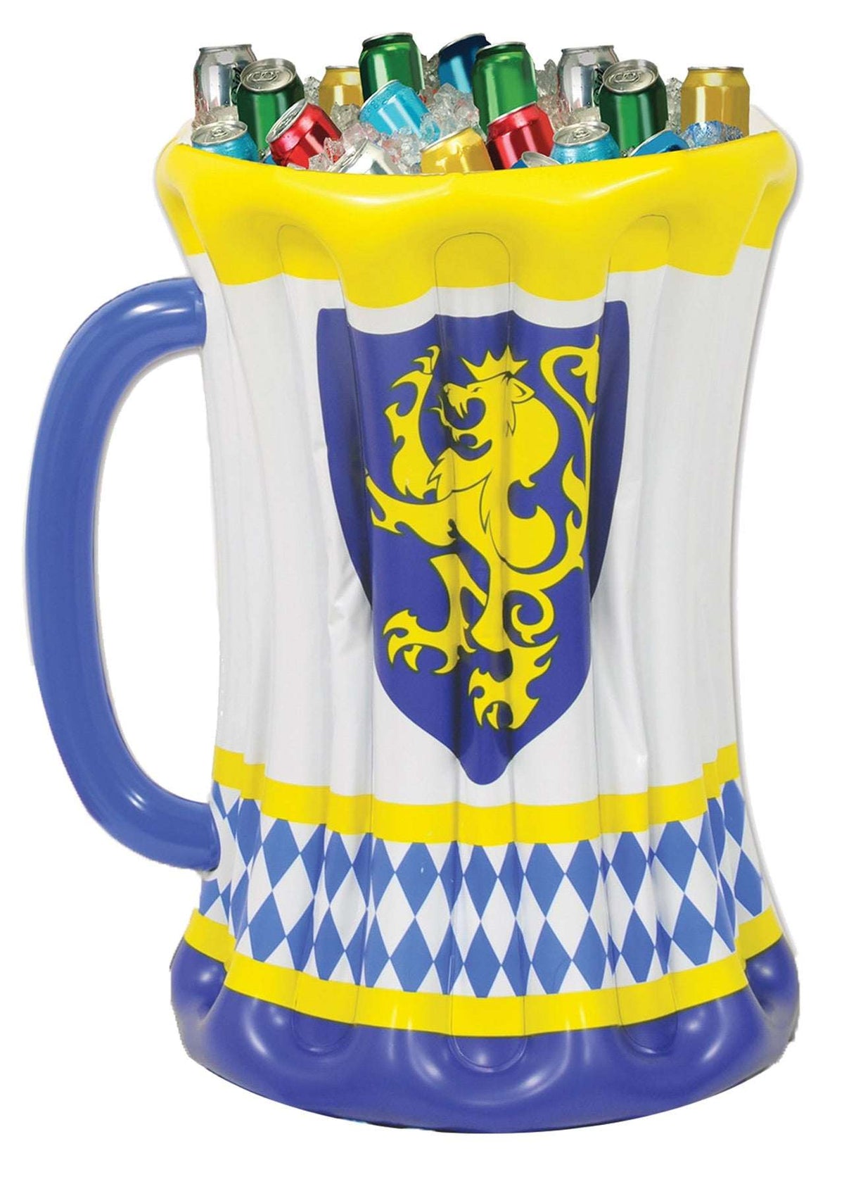 Inflatable Beer Stein Cooler Halloween Inflatable Decorations - Tophatter Daily Deals