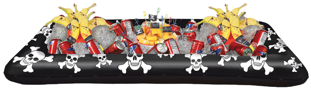 Pirate Buffet Cooler Inflatable Halloween Inflatable Decorations - Tophatter Daily Deals