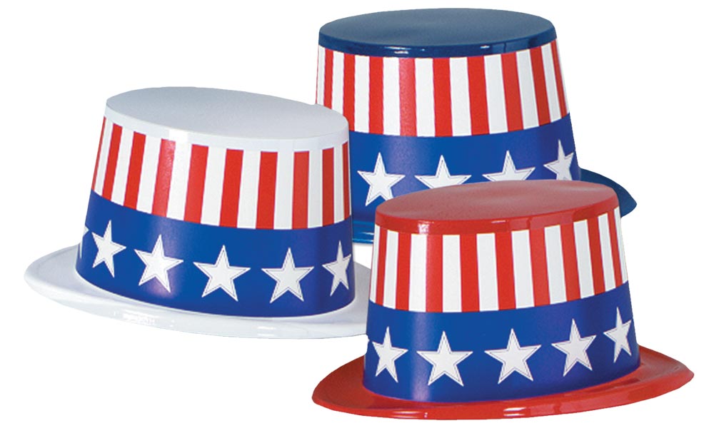 Plastic Toppers Patriotic 25 Halloween & Party Essentials - Tophatter Daily Deals