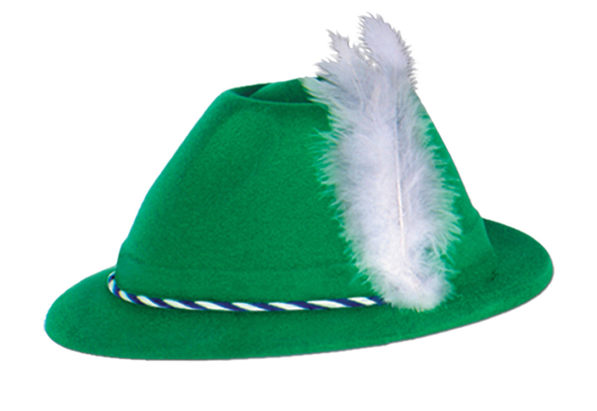 Green Velour Tyrolean 6 Hats Halloween Hats & Headpieces - Tophatter Daily Deals