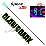 Blowgun Darts Glow In The Dark .40 Caliber - 5 Styles 25, 100 pcs Spear 25 pack Blowgun Darts/Accessories - Tophatter Daily Deals