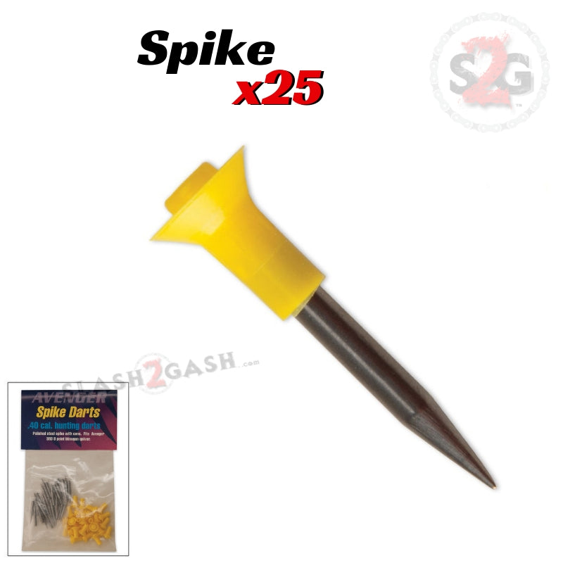 Avenger Blowgun Darts .40 Caliber - 6 Styles 10, 25, 100 pcs Spike 25 pack Blowgun Darts/Accessories - Tophatter Daily Deals
