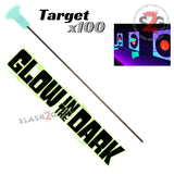 Blowgun Darts Glow In The Dark .40 Caliber - 5 Styles 25, 100 pcs Target 100 pack Blowgun Darts/Accessories - Tophatter Daily Deals