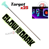 Blowgun Darts Glow In The Dark .40 Caliber - 5 Styles 25, 100 pcs Target 25 pack Blowgun Darts/Accessories - Tophatter Daily Deals
