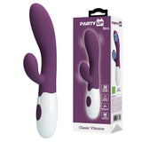 Party Up BEN Classic Vibe – 20 cm Rabbit Vibrator > Vibrators > Ladies > Rabbit - Tophatter Daily Deals