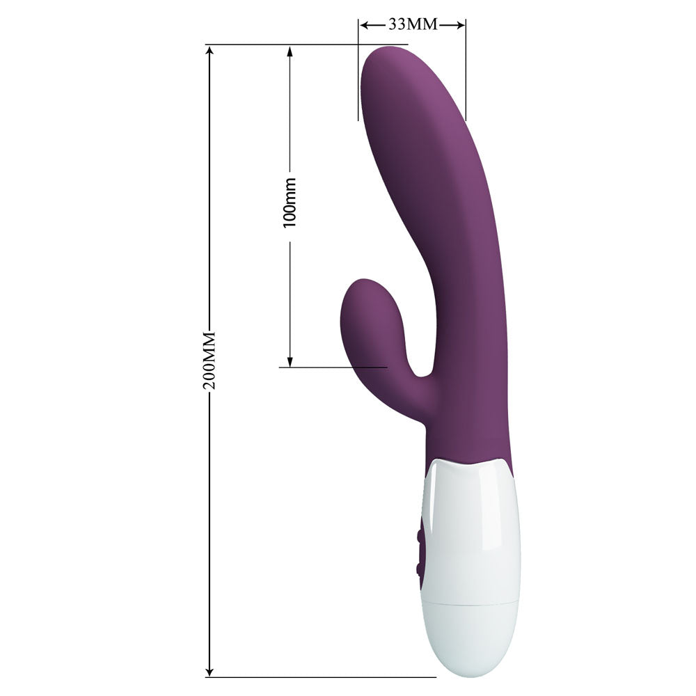 Party Up BEN Classic Vibe – 20 cm Rabbit Vibrator > Vibrators > Ladies > Rabbit - Tophatter Daily Deals
