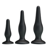 Party Up Jerry Butt Plug Set - Set of Three Sizes > Anal Range > Butt Plug Kits - Tophatter Daily Deals