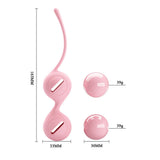 Party Up Vivian Kegel Balls Silicone Pelvic Strengthening Exercise Toy > Sex Toys For Ladies > Kegel Exercise - Tophatter Daily Deals
