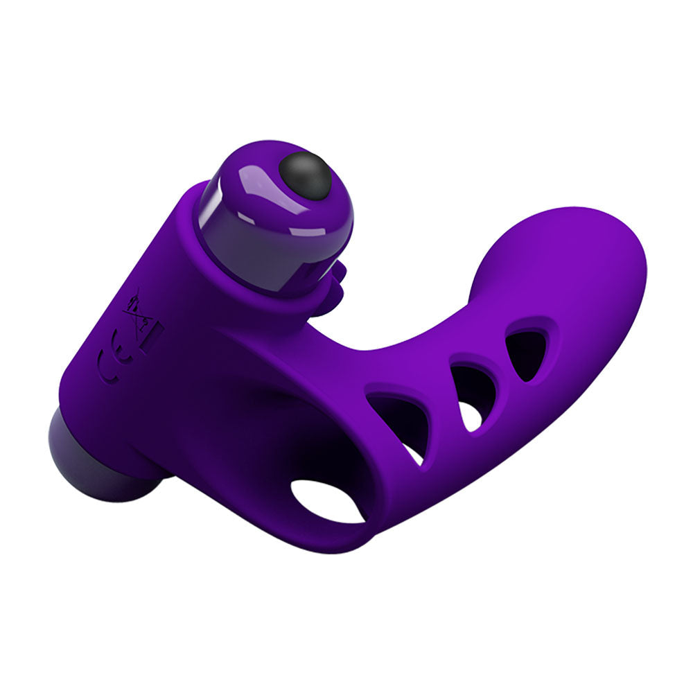 Party Up Mike Finger Vibe Vibrating Finger Vibrator for Intimate Pleasure > Vibrators > Finger Vibrators - Tophatter Daily Deals