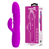 Party Up Bob Thrusting Vibe 25 cm Rabbit Vibrator > Vibrators > Ladies > Rabbit - Tophatter Daily Deals
