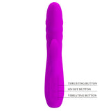 Party Up Bob Thrusting Vibe 25 cm Rabbit Vibrator > Vibrators > Ladies > Rabbit - Tophatter Daily Deals