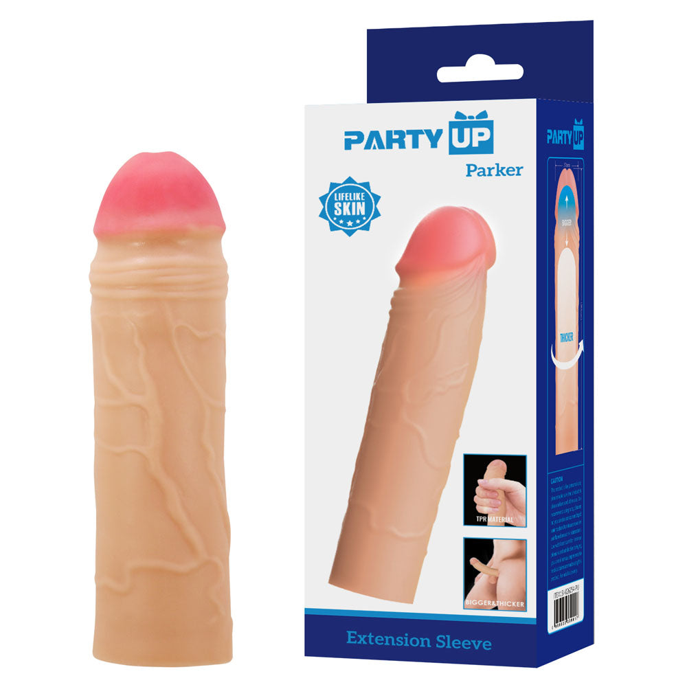 Party Up Parker (2 Inch) – Penis Extender Sleeve > Sex Toys For Men > Penis Sleeves - Tophatter Daily Deals