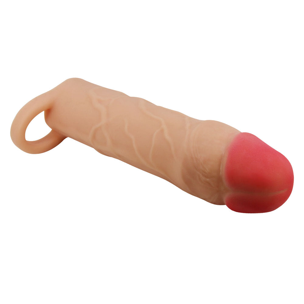 Party Up Patrick 2 Inch Extender Sleeve with Ball Strap – Penis Extender Sleeve > Sex Toys For Men > Penis Sleeves - Tophatter Daily Deals