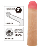 Party Up Philip 3 Inch Penis Extender Sleeve for Enhanced Intimate Experiences > Sex Toys For Men > Penis Sleeves - Tophatter Daily Deals