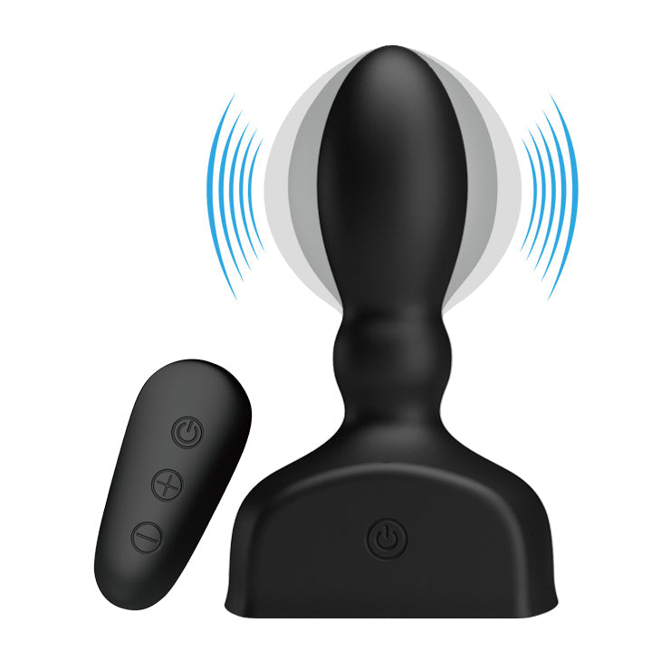 Mr. Play Inflatable Anal Plug – Multi-Speed Vibrating Adjustable Butt Plug > Anal Range > Tunnel and Stretchers - Tophatter Daily Deals