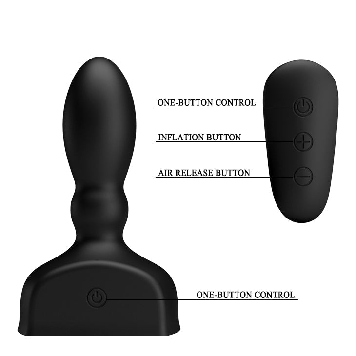 Mr. Play Inflatable Anal Plug – Multi-Speed Vibrating Adjustable Butt Plug > Anal Range > Tunnel and Stretchers - Tophatter Daily Deals