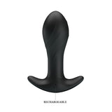 Party Up Keith Vibrating Butt Plug - 10.5 cm Anal Toy with 12 Vibration Functions > Anal Range > Vibrating Butt Plugs - Tophatter Daily Deals