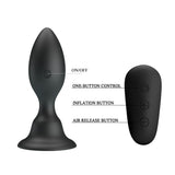 Mr Play Vibrating Anal Plug 10.8 cm Butt Plug with Remote Control > Anal Range > Vibrating Butt Plugs - Tophatter Daily Deals
