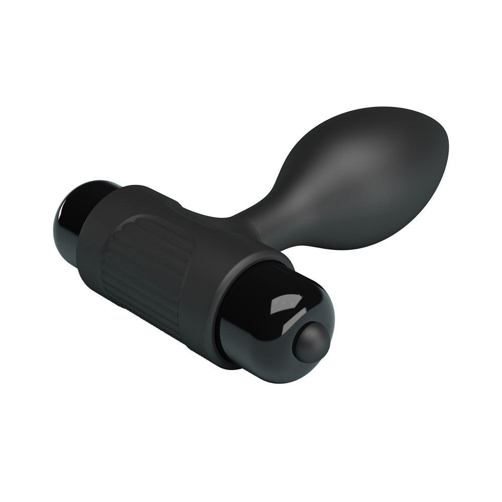 Party Up KEN (Black) – 8.6 cm Vibrating Butt Plug > Anal Range > Vibrating Butt Plugs - Tophatter Daily Deals