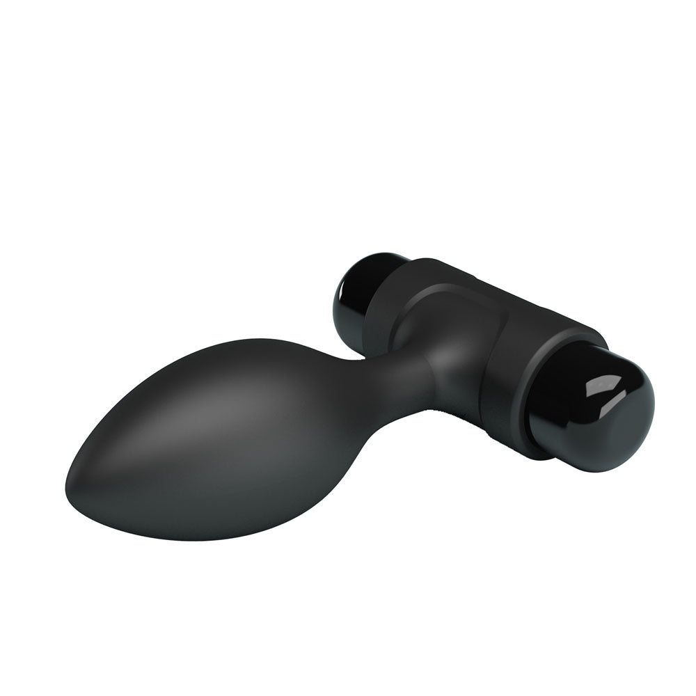 Party Up KEN (Black) – 8.6 cm Vibrating Butt Plug > Anal Range > Vibrating Butt Plugs - Tophatter Daily Deals